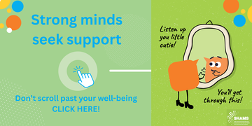Strong minds seek support